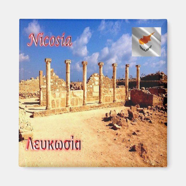 Imã zCY016 - Parque Arqueológico NICOSIA Paphos - (Frente)