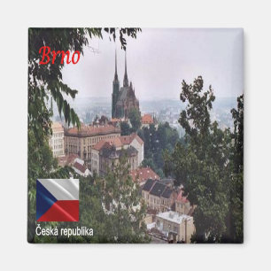Imã zCZ007 BRNO República Checa, frigorífico