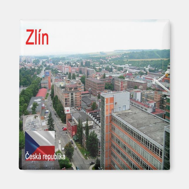 Imã zCZ008 ZLÍN República Checa, Fridge (Frente)