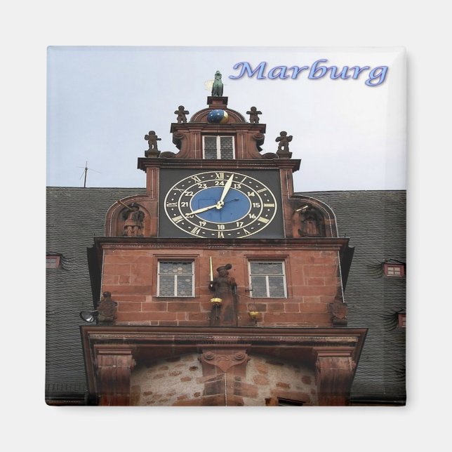 Imã zDE039 MARBURG own Hall Germany, Fridge (Frente)