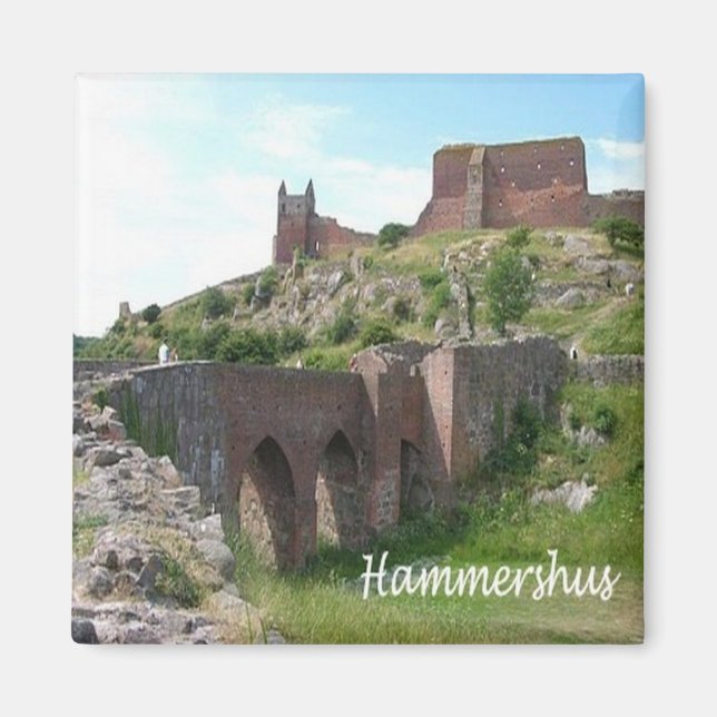 Imã zDK006 HAMMERHSHUS, Ilhas Frísias, frigorífico (Frente)