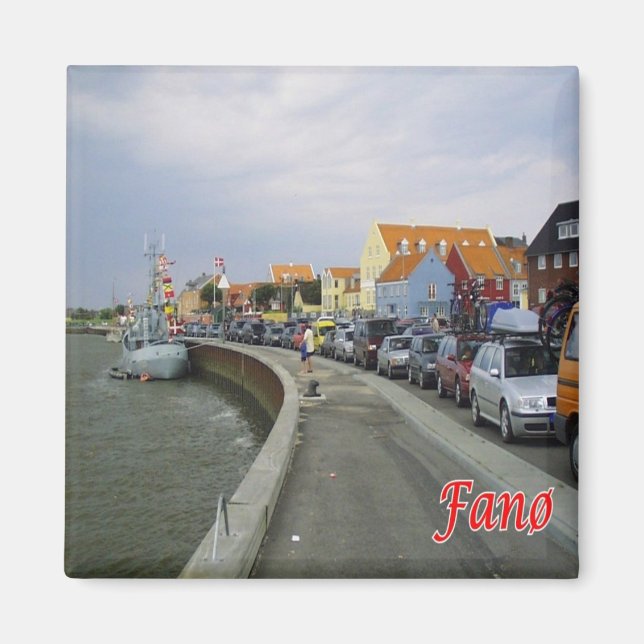 Imã zDK011 FANO seafront Ilhas Frísio - Dinamarca - (Frente)