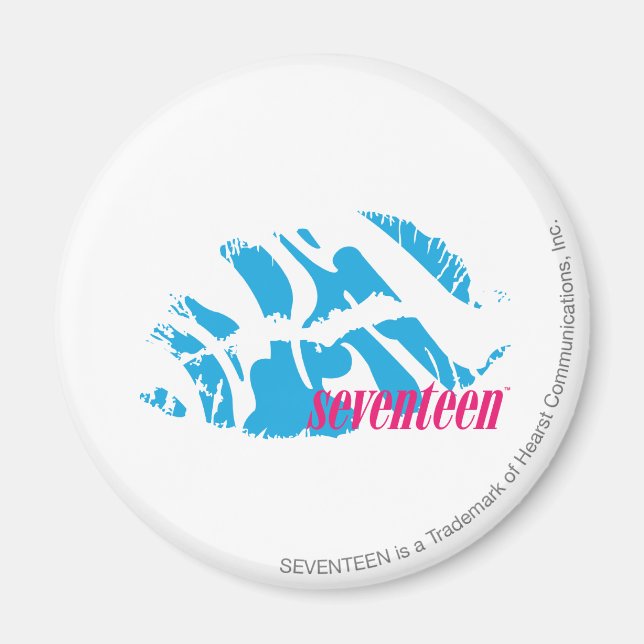 Imã Zebra Aqua (Frente)