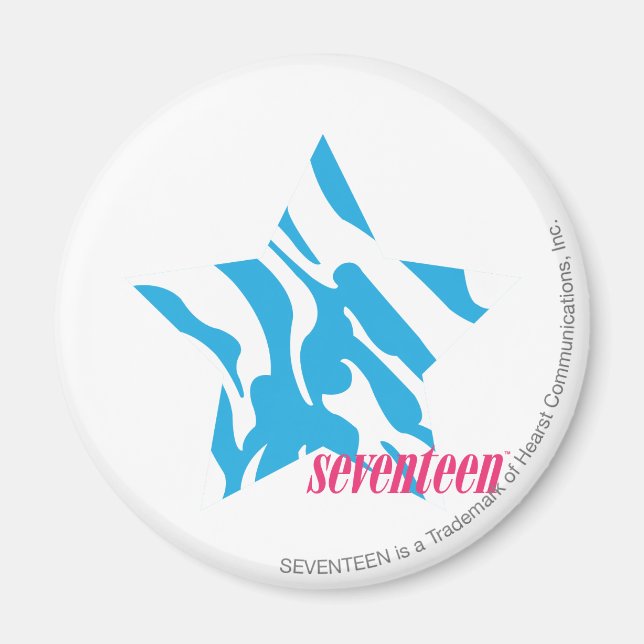 Imã Zebra Aqua 3 (Frente)