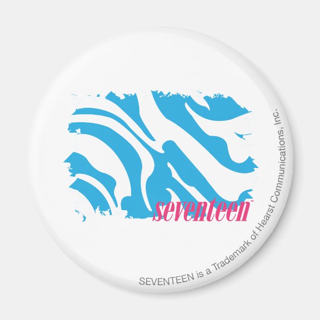 Imã Zebra Aqua 4 (Frente)