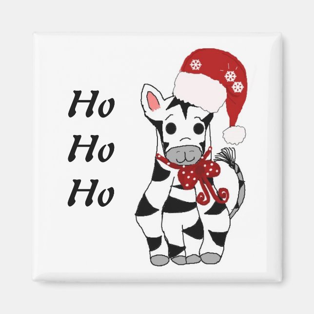 Imã Zebra de Natal (Frente)