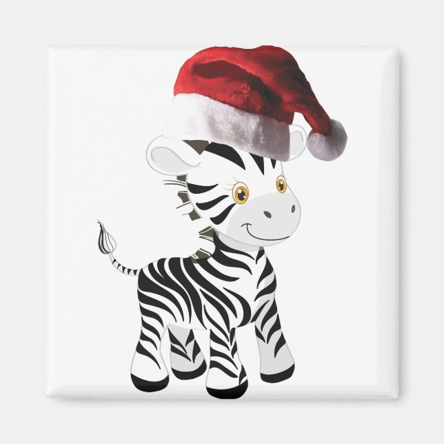 Imã zebra do bebê natal (Frente)