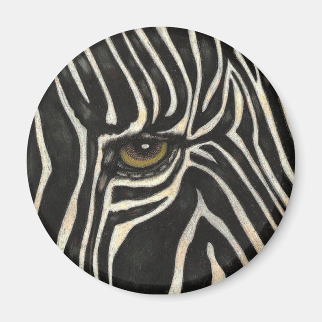 Imã Zebra Eye Magnet (Frente)