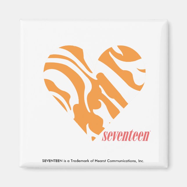 Imã Zebra Orange 2 (Frente)