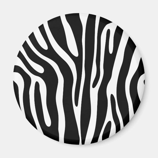 Imã Zebra Pattern (Frente)