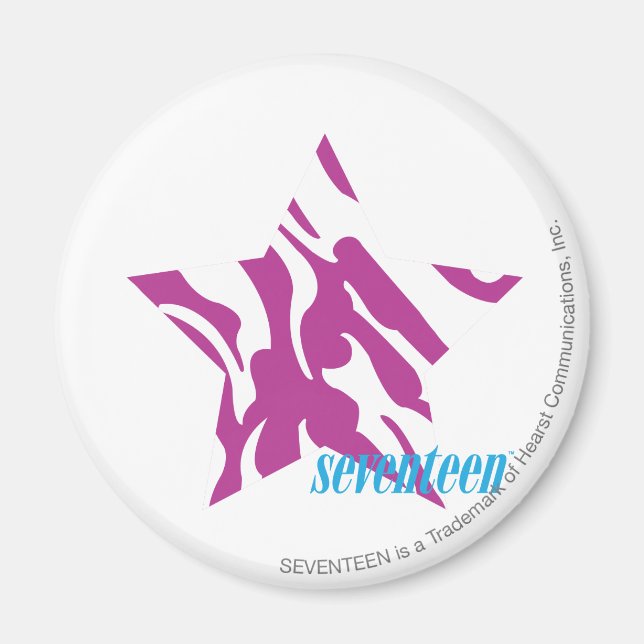 Imã Zebra Purple 4 (Frente)