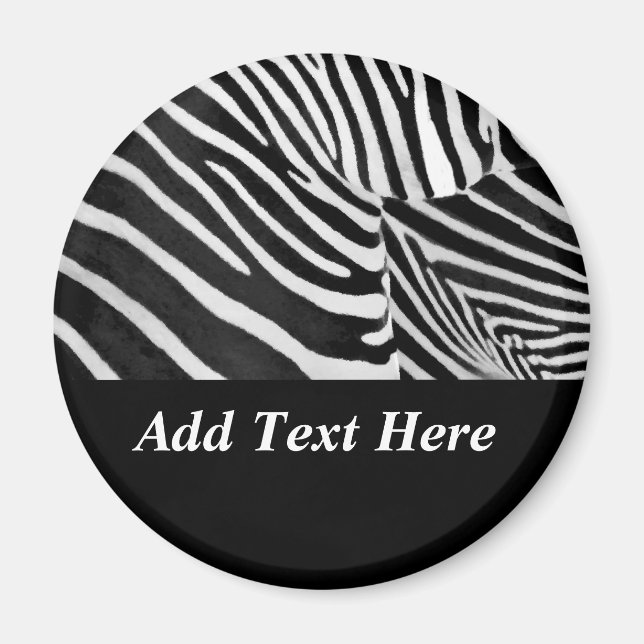 Imã Zebra Stripes#3_ (Frente)