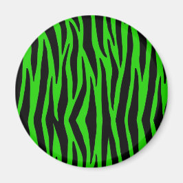 Imã Zebra Verde