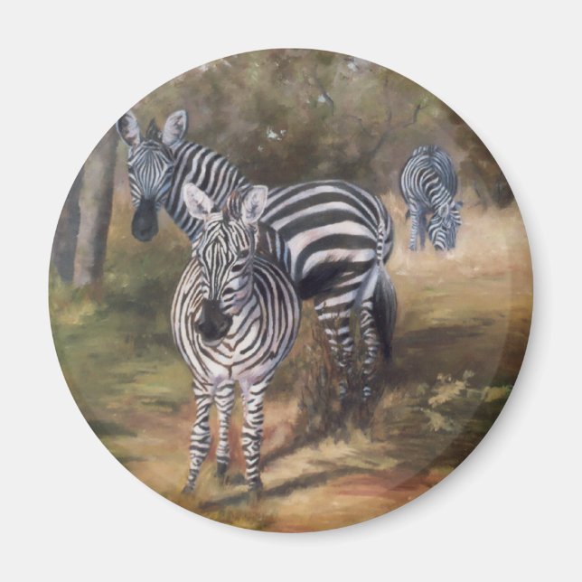 Imã Zebras Magnet (Frente)