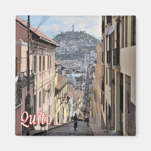 Imã zEC009 QUITO, Cidade Antiga, América, frigorífico