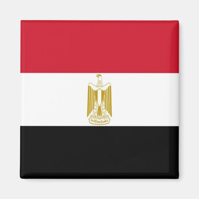 Imã zEG001 EGYPT FLAG, África, geladeira (Frente)
