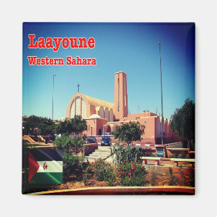 Imã zEH004 LAAYOUNE, Sara Ocidental, África, frigorífi
