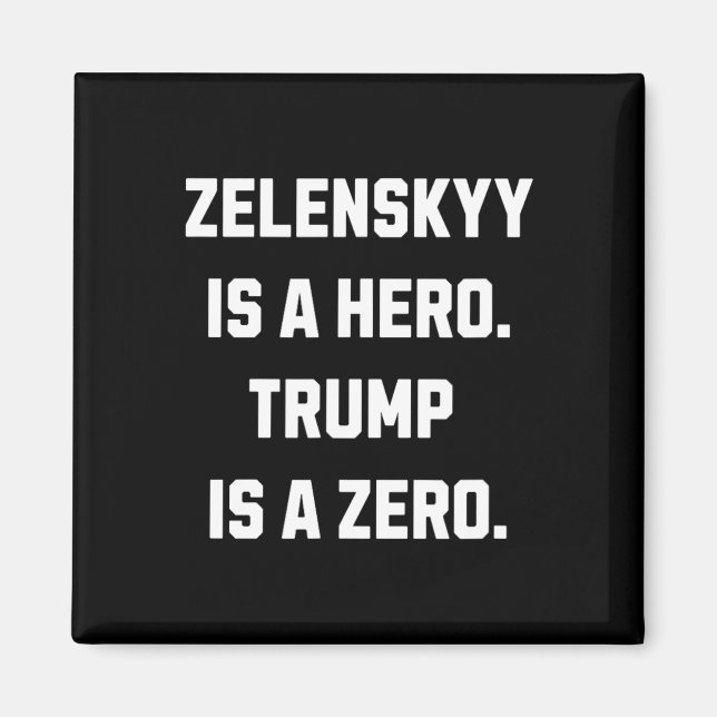 Imã Zelenskyy É Um Herói.  (Frente)