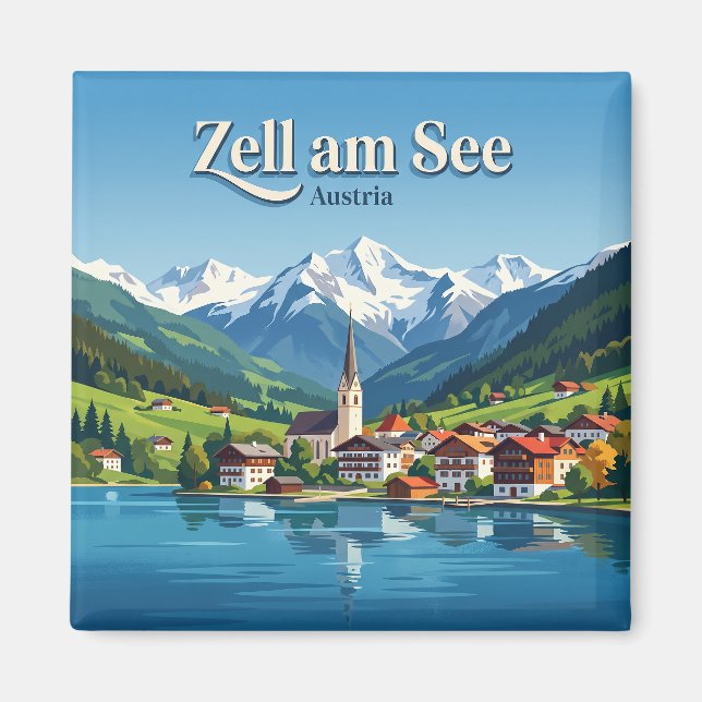 Imã Zell am See Áustria (Frente)