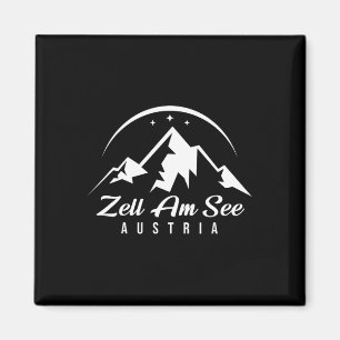 Imã Zell Am See Áustria Estação de Esqui Esqui Snowboa