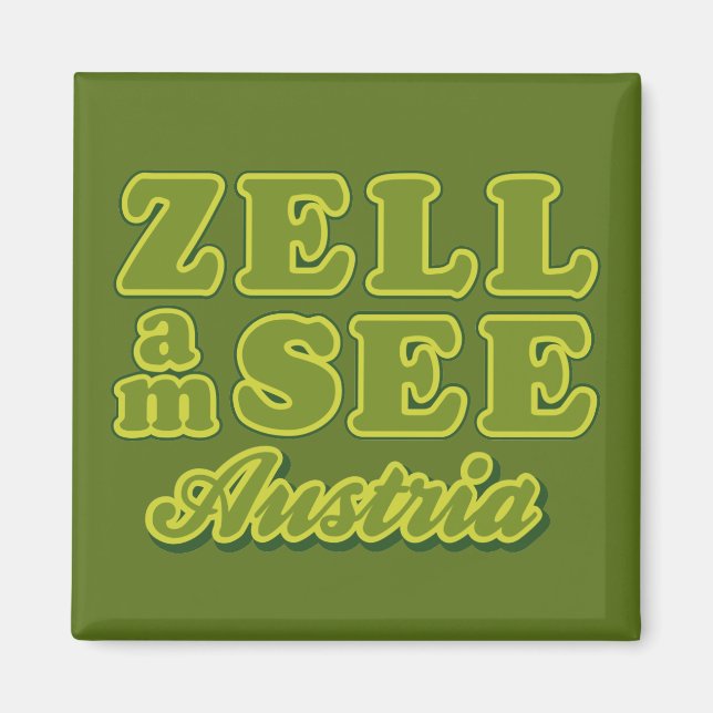 Imã Zell am See magnet (Frente)