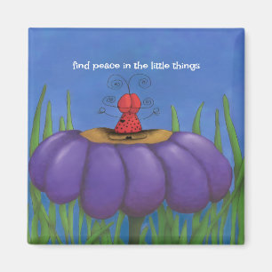 Imã Zen Ladybug