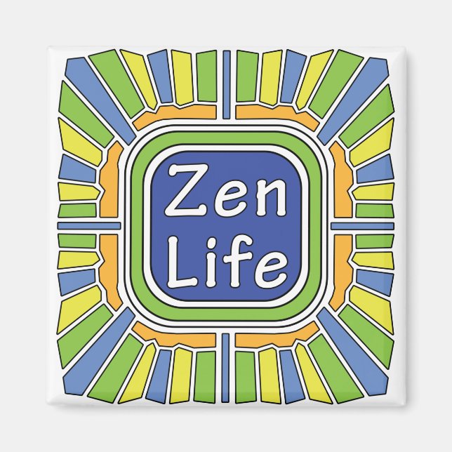 Imã Zen Life para mim (Frente)