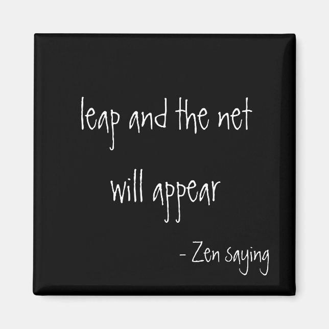 Imã Zen Say - Magnet (Frente)