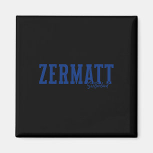 Imã Zermatt Suíça Alpes Suíços Esqui Alpino Souv