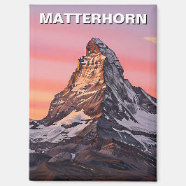 Imã Zermatt Suiça Matterhorn Sunset