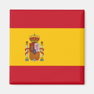 Imã zES001 SPANISH FLAG, Espanha, Fridge