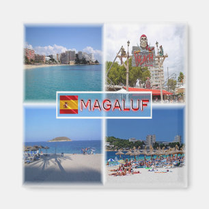 Imã zES111 MALLORCA, Megaluf Beach Sea view, Fridge