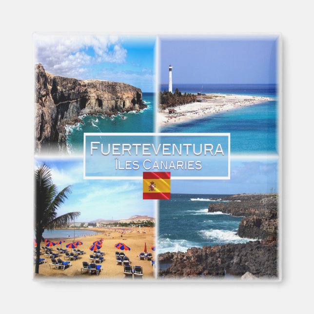 Imã zES158 FUERTEVENTURA Iles Canaries Cuevas de Ajyuy (Frente)