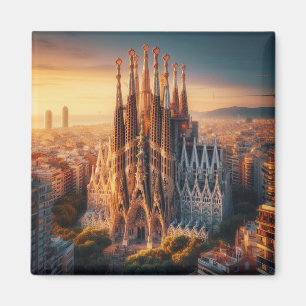 Imã zESa13 BARCELONA Basilica Sagrada Família, geladei