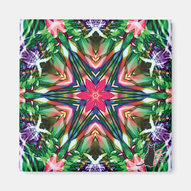 Imã Zesty Kaleidoscope Magnet (Frente)