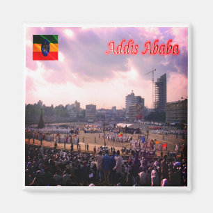 Imã zET005 ADDIS ABABABA, Praça Meskal, Etiópia, Fecho