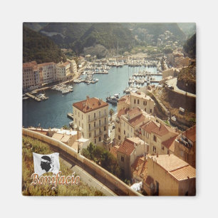 Imã zFR123 BONIFACIO panorama, Córsega