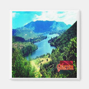 Imã zGH006 GHANA, Lago Volta, África, frigorífico