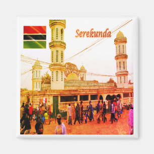 Imã zGM007 SEREKUNDA, Gâmbia, Mesquita de Bundung, Cor