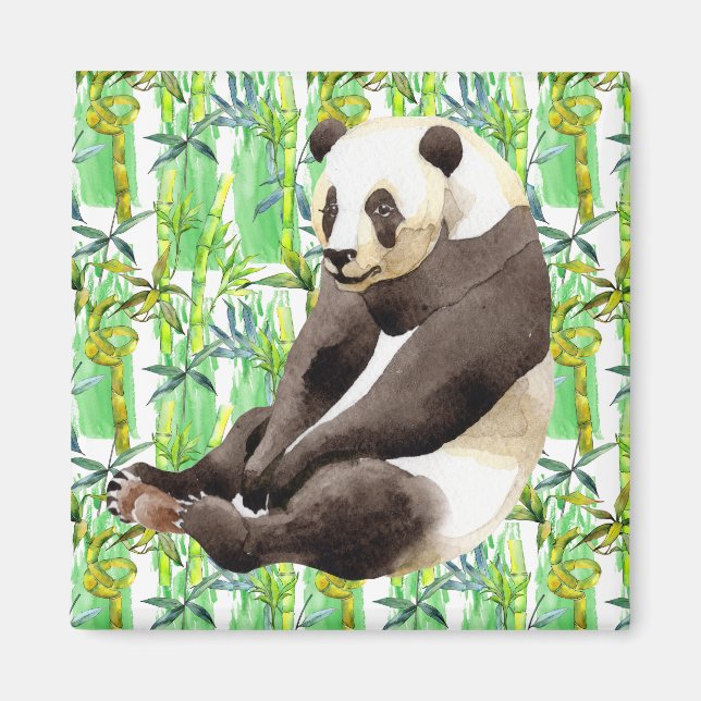 Imã Zhen Zhen, o Panda no Bamboo (Frente)