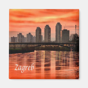 Imã zHR004 ZAGREB, Croácia, Europa, frigorífico