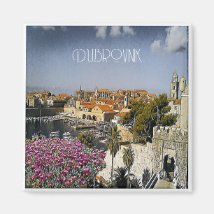 Imã zHR019 DUBROVNIK, Croácia, Fridge