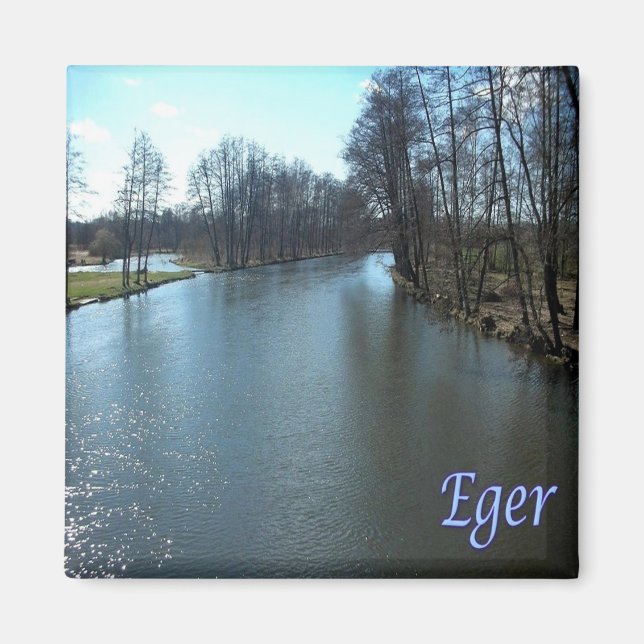 Imã zHU005 EGER, Kynsperknadohri, Hungria, Fridge (Frente)