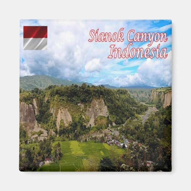 Imã zID011 CANYON DE SIANOK Le Bukittinggi, Geladeira (Frente)