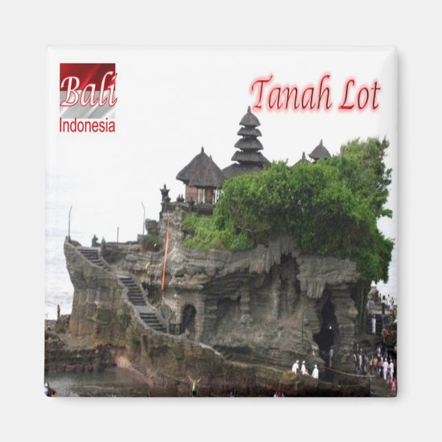 Imã zID020 TANAH LOT Bali. Indonésia, Ásia, geladeira (Frente)