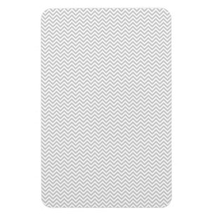 Ímã Ziguezague cinzento simples