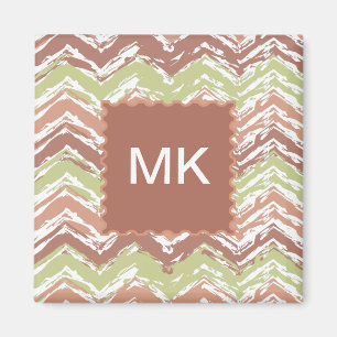 Imã Ziguezague de Chevron do Scribble da especiaria