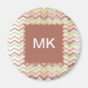 Imã Ziguezague de Chevron do Scribble da especiaria