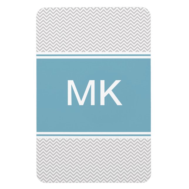 Ímã ZigZag de Cinzas simples (Vertical)