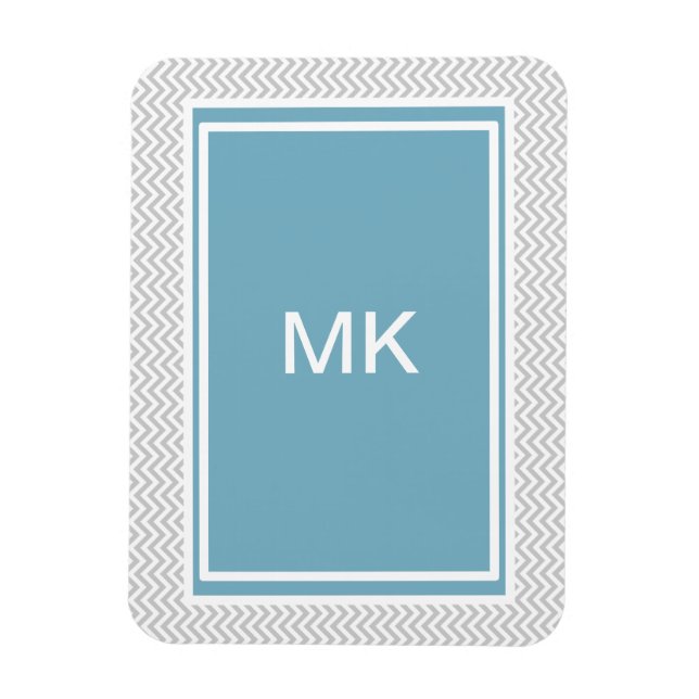 Ímã ZigZag de Cinzas simples (Vertical)